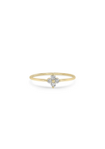 Zoe Chicco 14k Diamond Quad Ring 6.5
