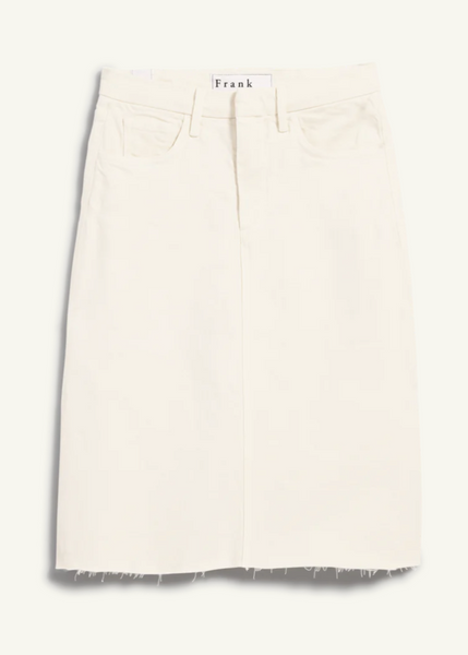 andmary fur pocket denim skirt♡ ANDMARY】Fur pocket denim skirt