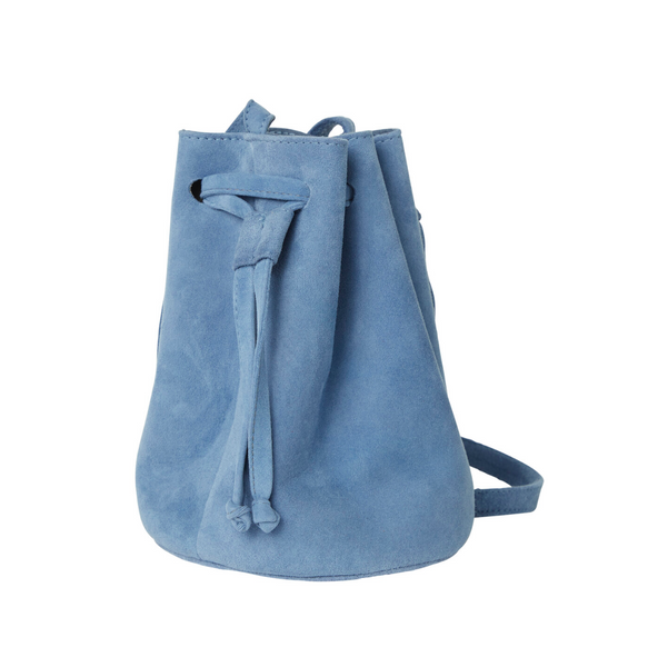 The Evie Poof Handbag· Denim Blue — Sarah Stewart Women's Clothing &  Accessories