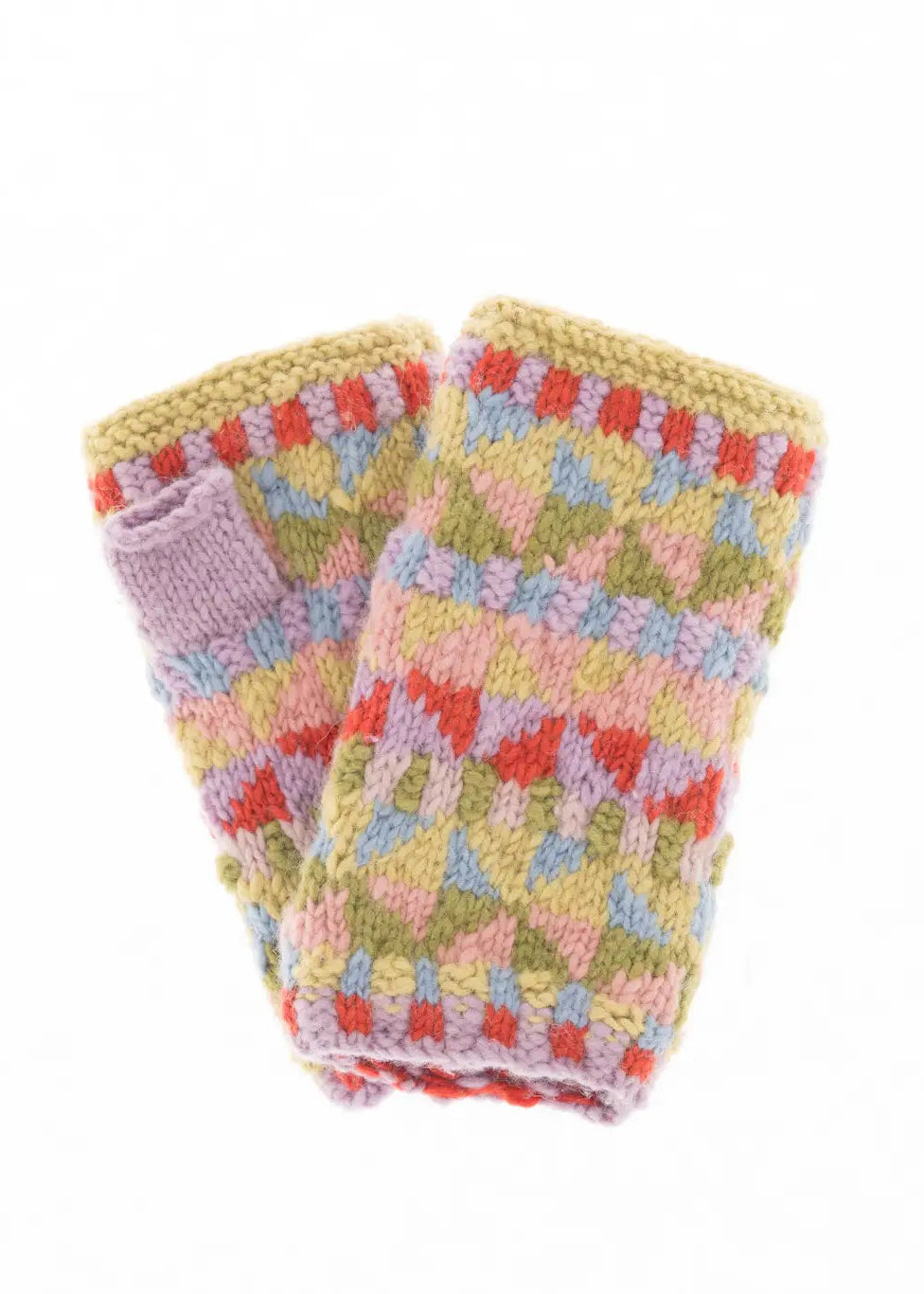 Geo Handwarmer Lavender