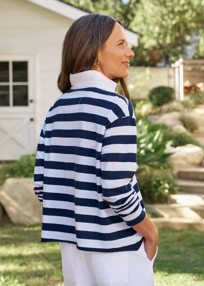 F&E Patrick Popover Nautical Rugby Stripe