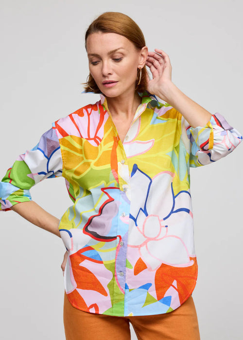 Halsey L/S Shirt Lotus Print
