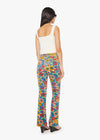 MOTHER High Waisted Weekender Skimp Track&Flower Fields