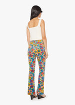 MOTHER High Waisted Weekender Skimp Track&Flower Fields