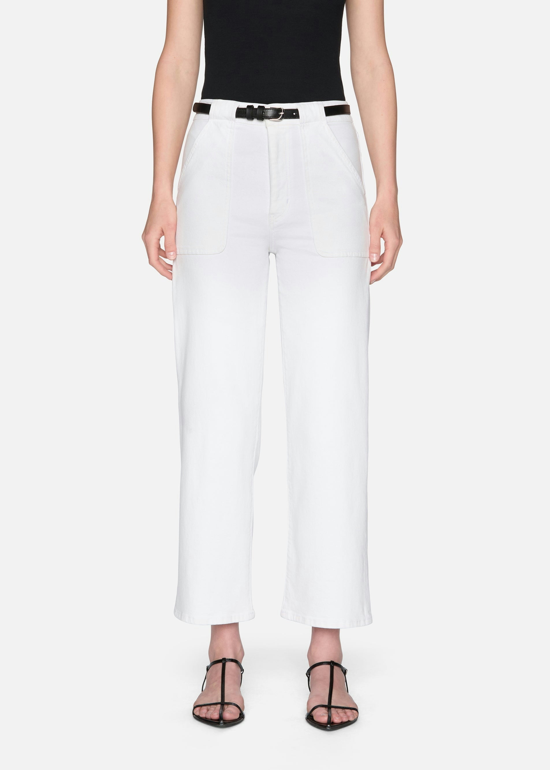 FRAME Modern Pocket Wide White