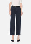 FRAME Anchor Pant Navy Raw Fray