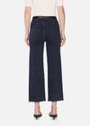 FRAME Anchor Pant Navy Raw Fray