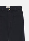 FRAME Anchor Pant Navy Raw Fray