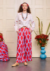 Columbia Blouse Fish on White