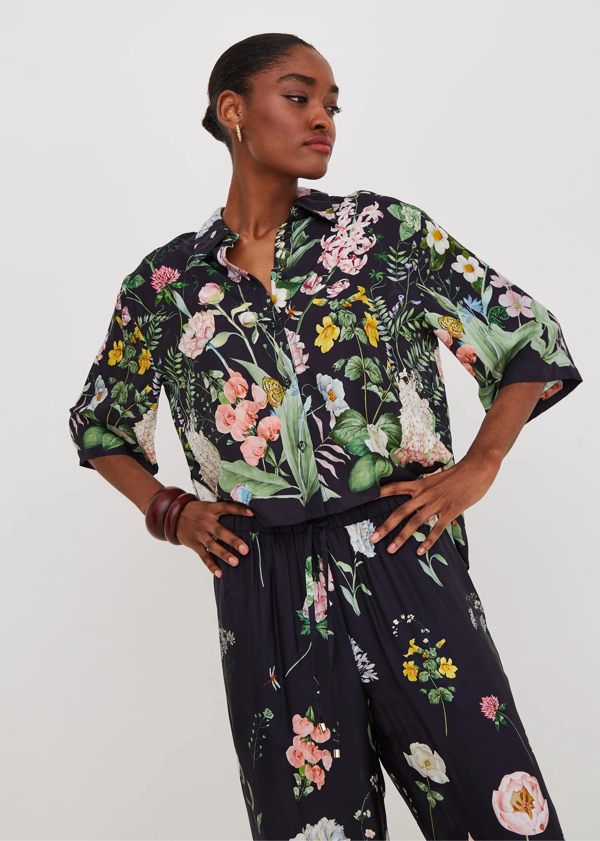 Cara Cara Calvia Top Bloomsfield Navy
