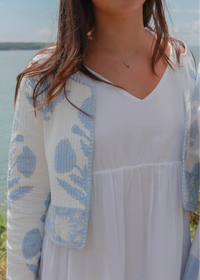 Elton Jacket Buta Blue