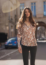 Daria French Cuff Blouse Belgrano