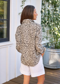 F&E Eileen Glitter Animal Print
