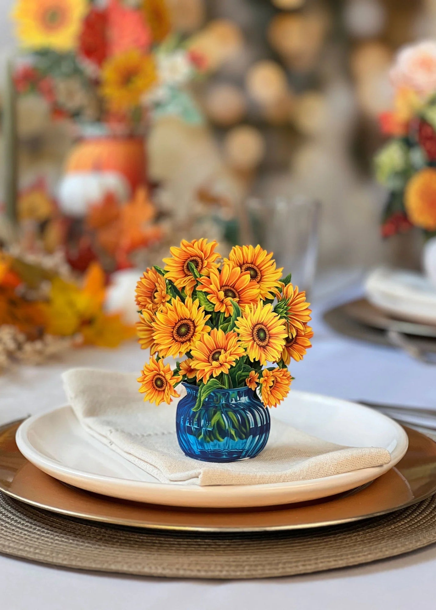 Mini Sunflowers Pop-Up Card