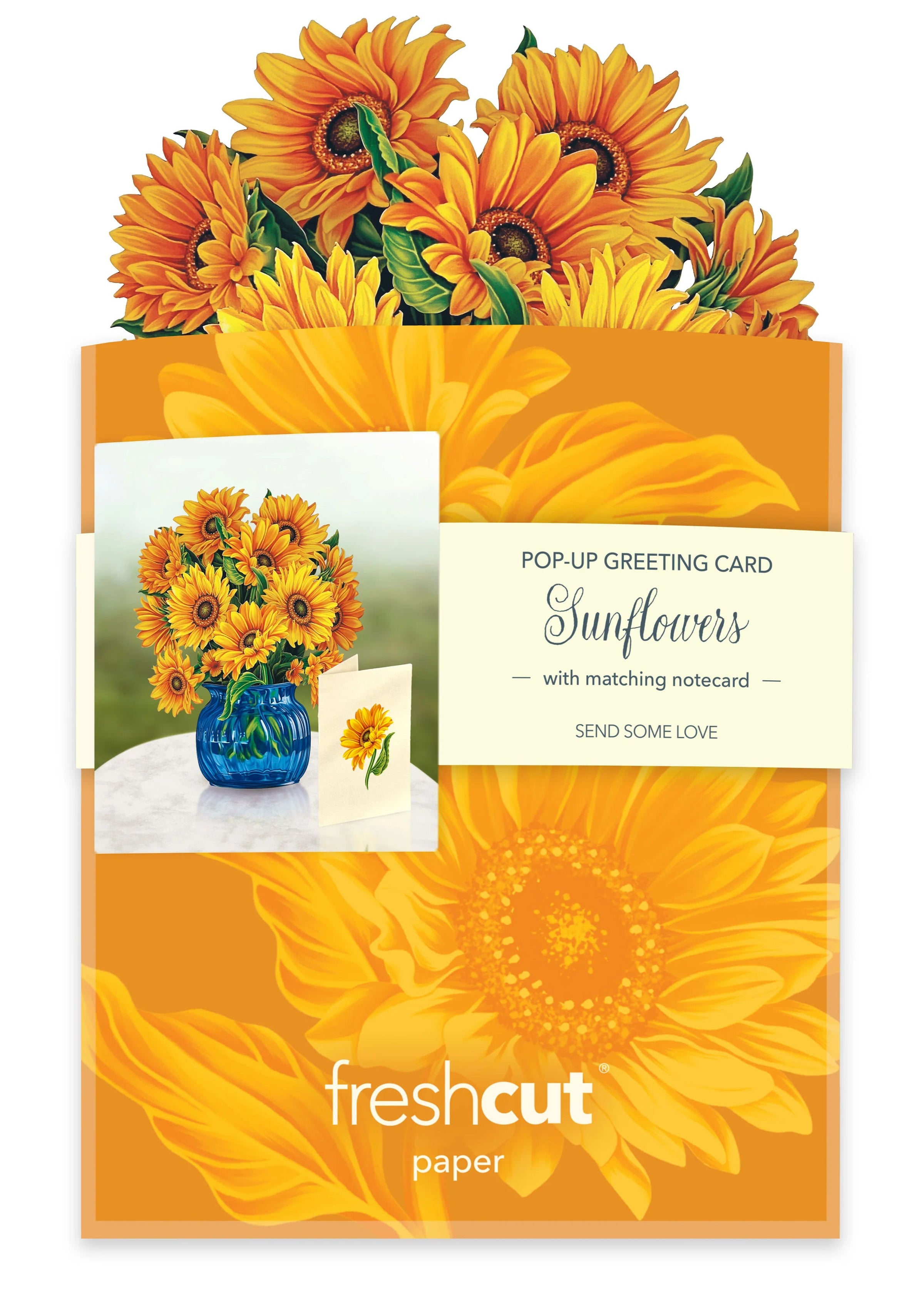 Mini Sunflowers Pop-Up Card
