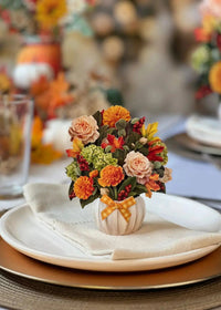 Mini Pumpkin Spice Pop-Up Card