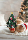 Mini Meowy Christmas Tree Pop-Up Card
