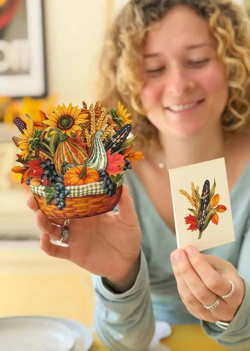 Mini Golden Harvest Pop-Up Card