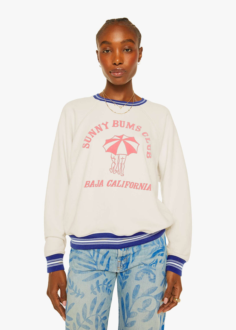 MOTHER Biggie Concert Sweatshirt Sunny Bums