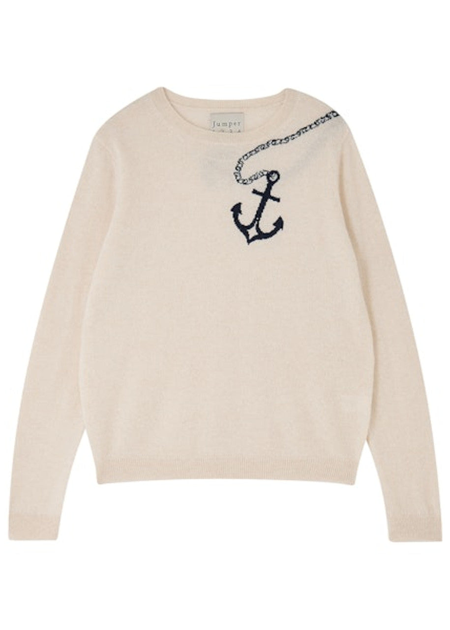 Jumper 1234 Anchor Crew Oatmeal