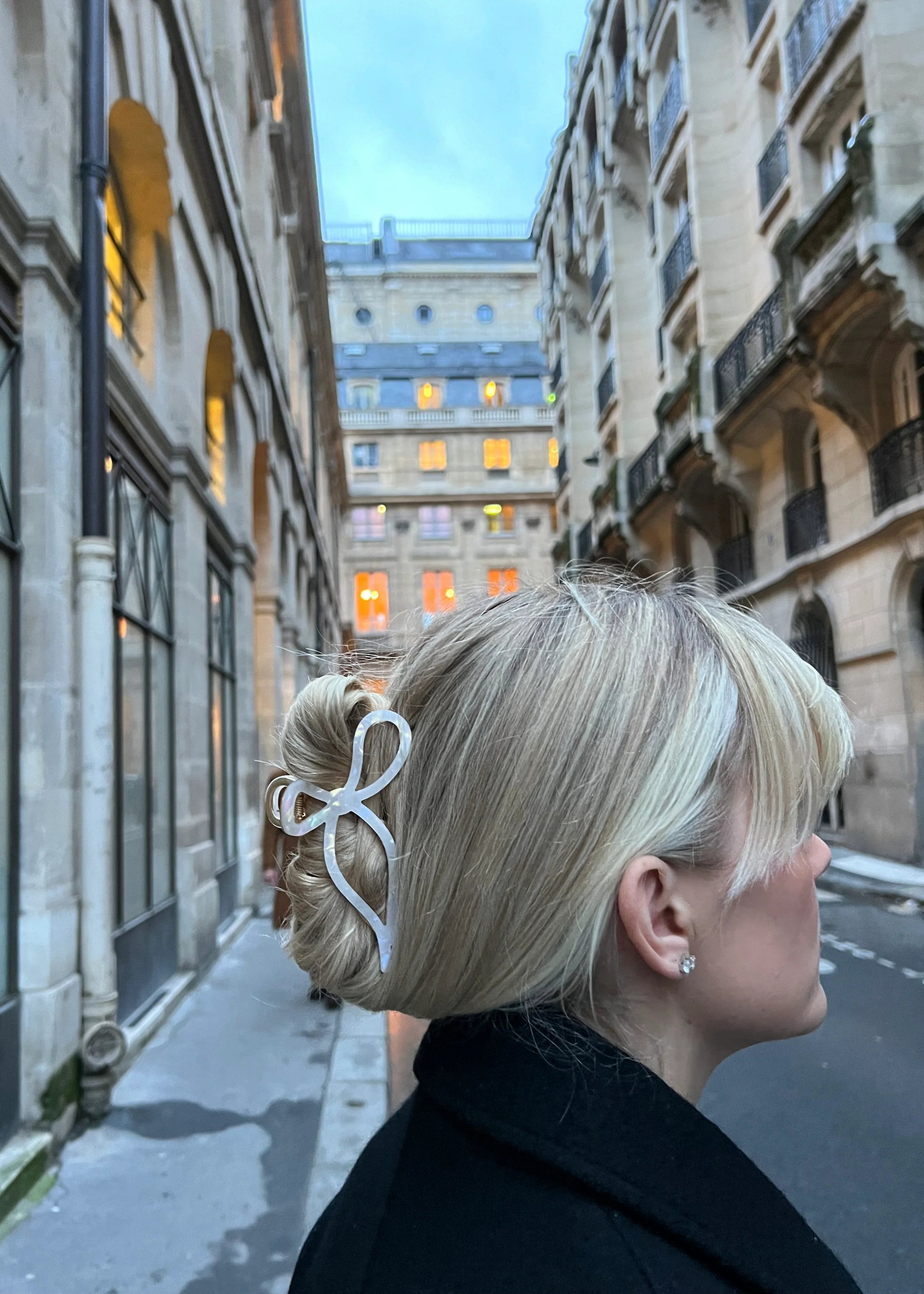 Ballet Bow Hair Clip