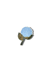 Blue Hydrangea Claw Hair Clip