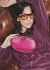 La Lili Rock Velours Fuschia/Bordeaux
