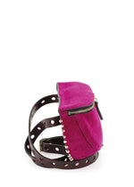 La Lili Rock Velours Fuschia/Bordeaux