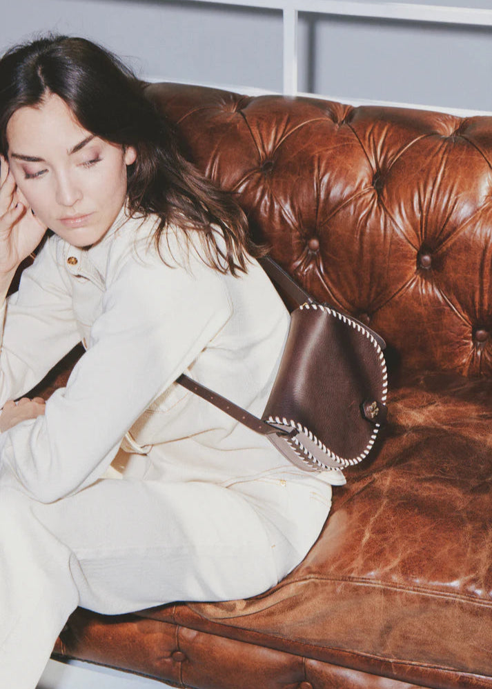 Le Mamour Arya Bag Choco/Crema/Almond