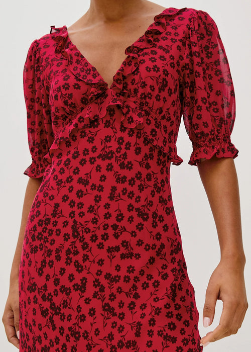 Rails Annmarie Dress Carmine Daisies