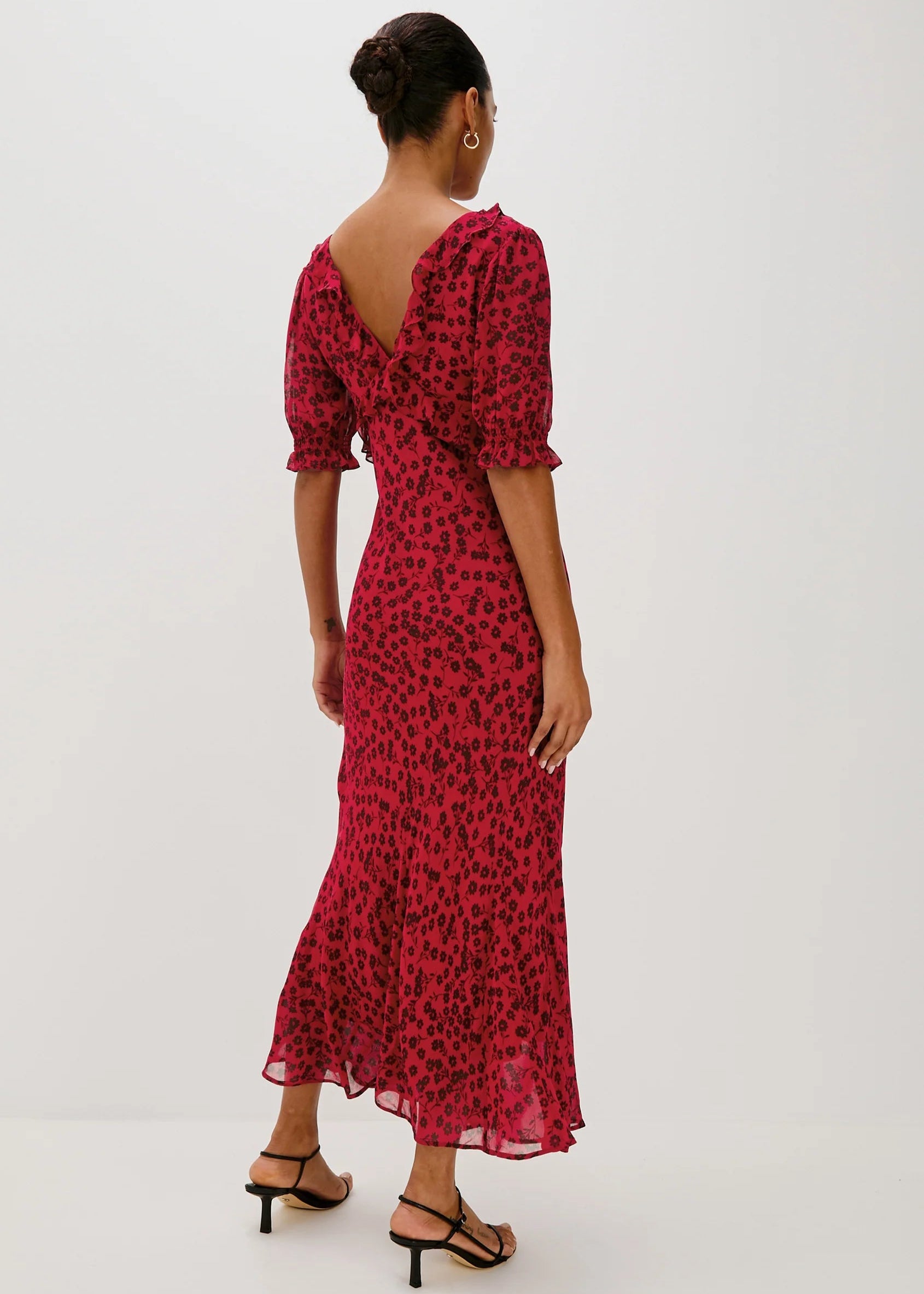 rails red dress Rails | Mica Dress - Red Jasmine | Premium Cotton | Size XXS