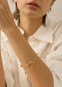 Jenny Bird Andi Slim Bracelet Gold