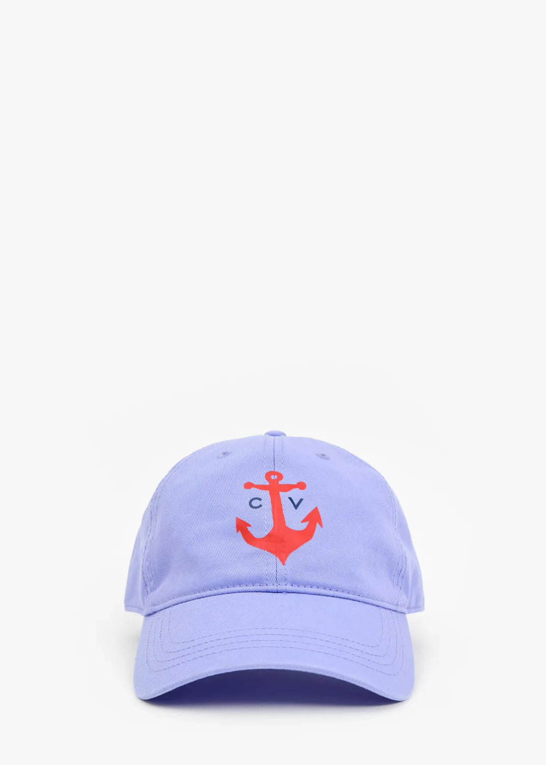 Clare V Lilac Anchor Baseball Hat
