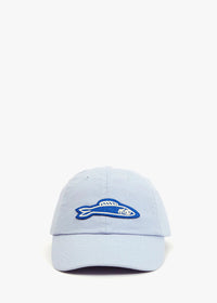 Clare V Sardine Baseball Hat Baby Blue