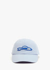 Clare V Sardine Baseball Hat Baby Blue