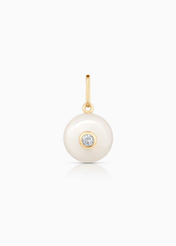 Bon Bon Mother of Pearl Charm