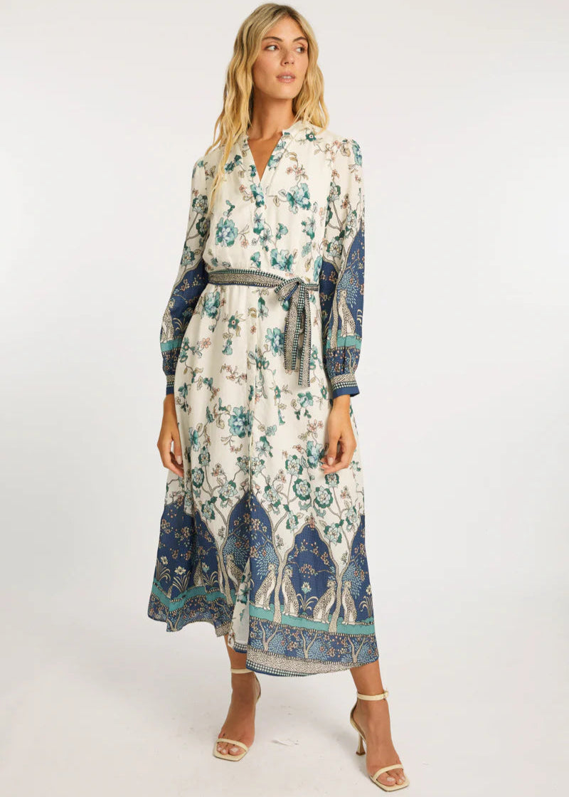 Caballero Michelle Dress Cheetah Reflections