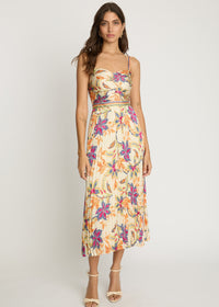 Caballero Dayna Dress Stitched Flower