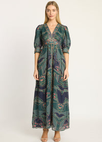 Caballero Aneta Dress Patchwork Flower