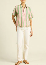 Trovata Cora Shirt Watermelon Stripe