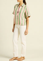 Trovata Cora Shirt Watermelon Stripe
