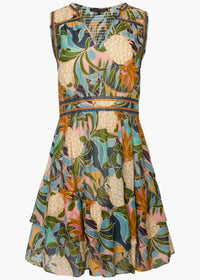 Caballero Caitlin Dress Baroque Pineapple