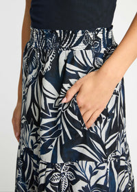Caballero Laney Woodblock Palm Skirt