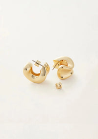 Chunky Doune Hoops Gold