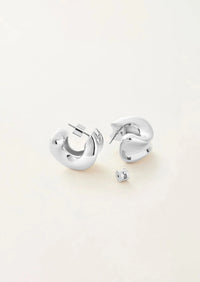 Chunky Doune Hoops Silver