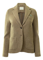 Circolo 1901 Honeycomb Slim Fit Jacket Cammello