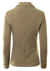 Circolo 1901 Honeycomb Slim Fit Jacket Cammello