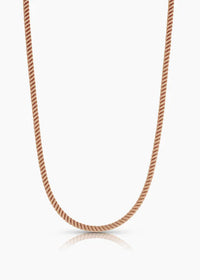 Coco Sand Silk Cord Necklace