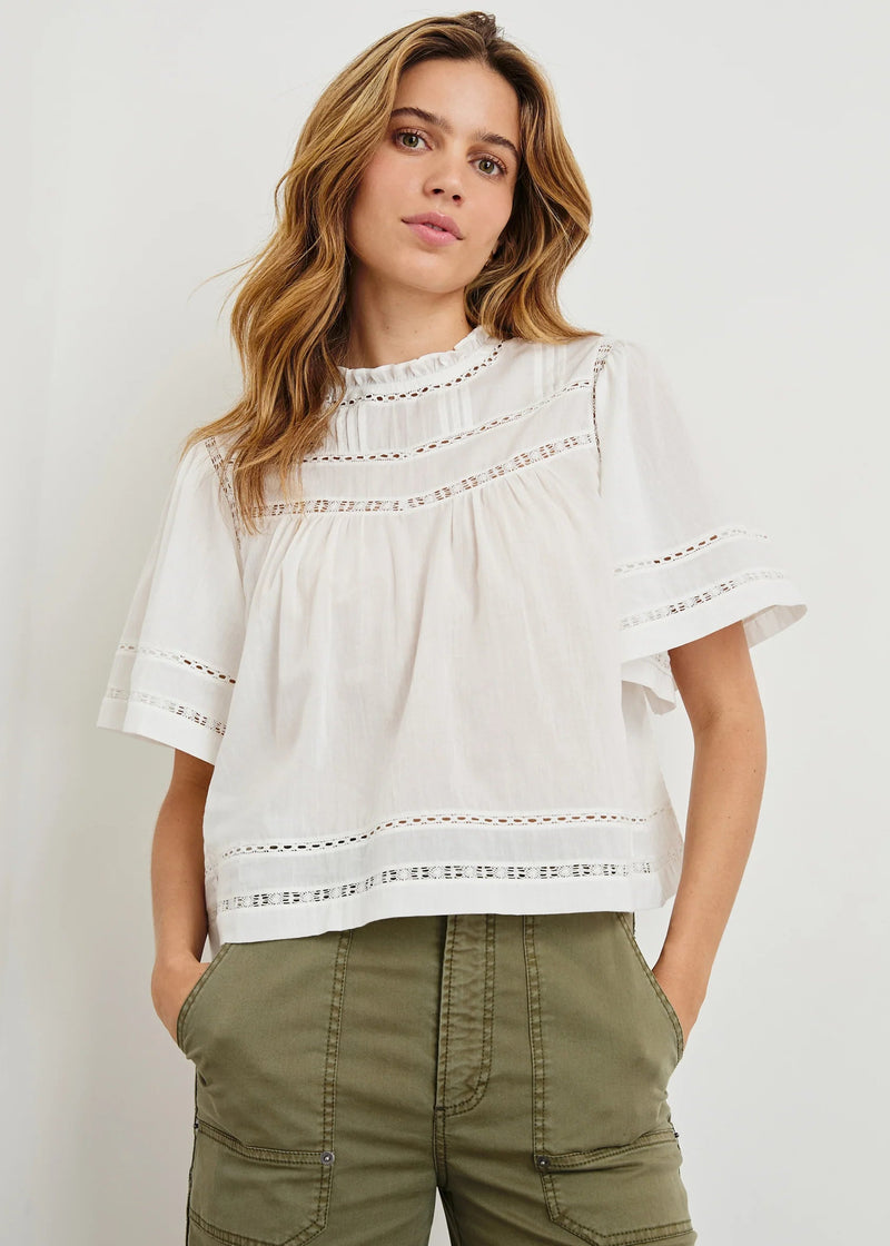 Rails Daisy Top White