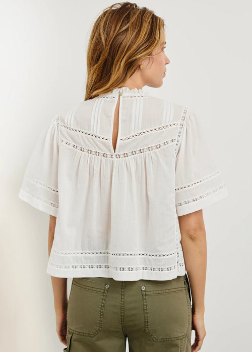 Rails Daisy Top White